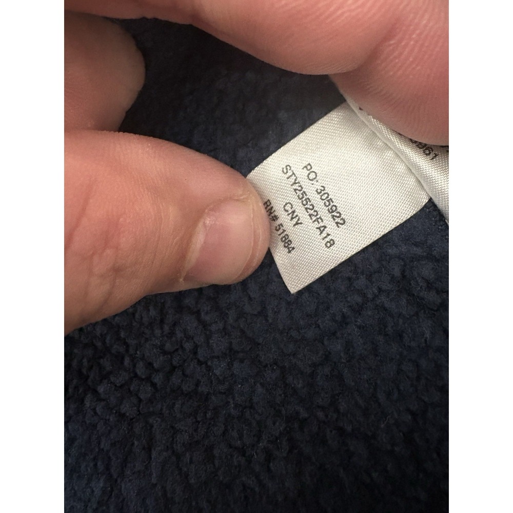 Patagonia Women's Medium Blue 1/4 Zip Yale SOM Better Sweater Fleece Pullover - Picture 8 of 8
